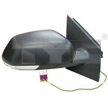 Espejo retrovisor TYC 337-0201, tipo: espejo retrovisor, características: diseño de reemplazo, ajuste manual, acabado en negro, compatible con vehículos específicos