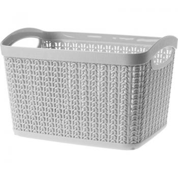 Kadax Kunststoffaufbewahrungsbox Grau 6,6 L