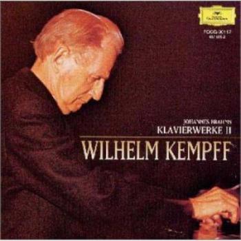 Japan Obi Classical – Wilhelm Kempff: Brahms Interludes and Pieces (Used CD)