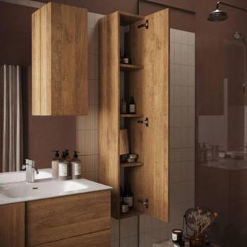 Sospesa Colonna Bagno Salemi Rovere Mercure 26×138 cm