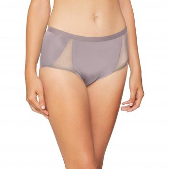 Sloggi Damen Panties S Symmetry High Waist Panty, Grau