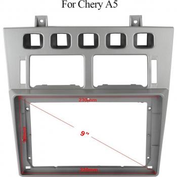Marco de Fáscia Din 9” ABS – Instalación en Chery A5