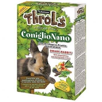 Coniglio Nano Raggio di Sole THROLS da 750 grammi