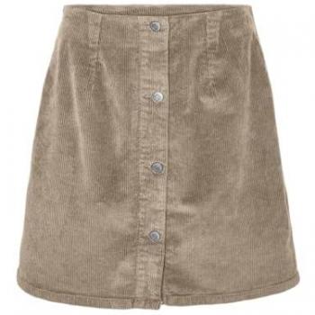 Vero Moda Minirock Etta 10315342 – Beige, Kurzrock, unifarben, Größe S