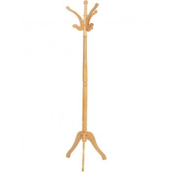 Natural Finish Wooden Coat Hanger