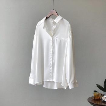 Mousseline de soie blouse ample pour femme