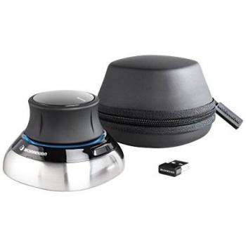 3Dconnexion SpaceMouse Wireless (3D-Maus, kabellos), schwarz