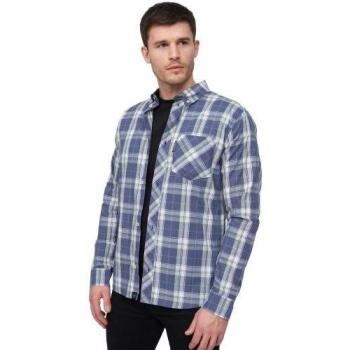 Lennmore Checkered Shirt voor Mannen M – Blauwe Variant
