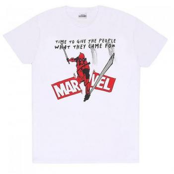 Maglietta Bianca Unisex Deadpool e Wolverine What They Came For