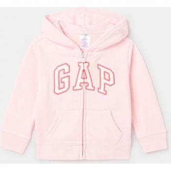 Sudadera de niña GAP con cremallera en color rosa