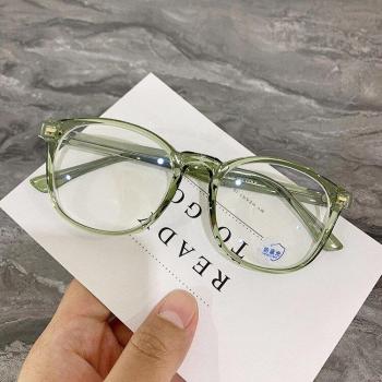 Oulylan Stylish Round Glasses for Computer Use