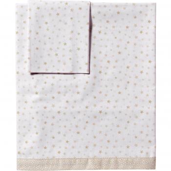 Sábanas de capazo unisex beige Petit Praia E4521660