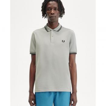 Fred Perry Male Gray L Classic Cotton Polo Garment