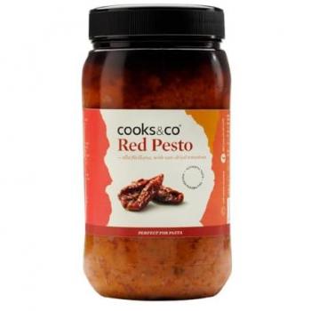 Cooks & Co Gourmet Red Pesto with Sun‑Dried Tomatoes – 1.2 kg