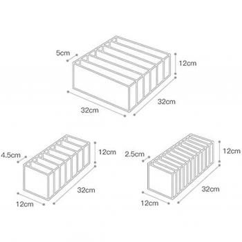 Folding Ties and Socks Storage Box