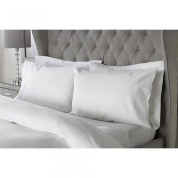 PureBamboo Pillow Cover Set – 76cm, White