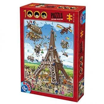 D-Toys (86121) Puzzle Torre di Pisa 1000 pezzi