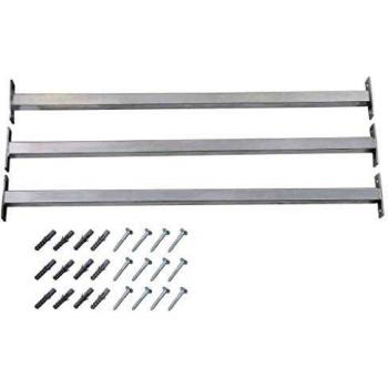 VidaXL Barres de sécurité pour fenêtres 3 pcs réglables 710-1200 mm