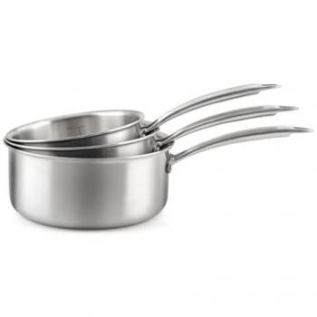 Pack Cuisinox Triple Cacerola 16, 18 y 20 cm Acero Inoxidable