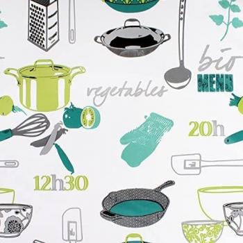 Mantel Hule Rectangular Accesorios Cocina Impermeable Antimanchas PVC 140 cm x 20 metros