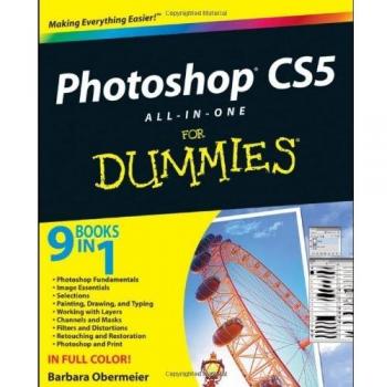 Photoshop CS5 All-in-One For Dummies by Obermeier, Barbara Paperback Book The