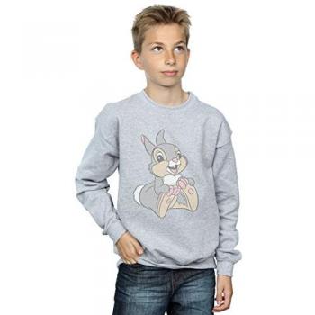Grey Classic Thumper Boys' Crewneck – Size 5-6 (Disney)
