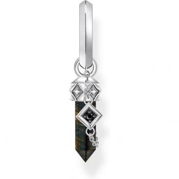 Pendiente Individual de Thomas Sabo con Ojo de Tigre Azul
