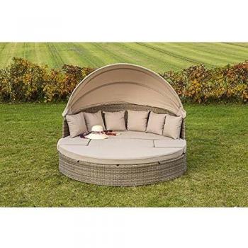 MX Gartenmöbel Riva Relaxinsel, natur PolyRattan