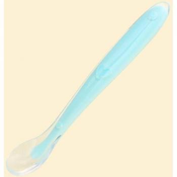 Cuillère sécurisée en silicone pour bébés