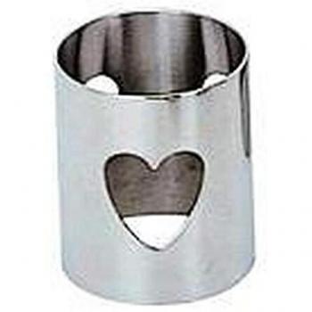 ALESSI PORTATOVAGLIOLI Girotondo Cuore Acciaio Inox AKK10 H