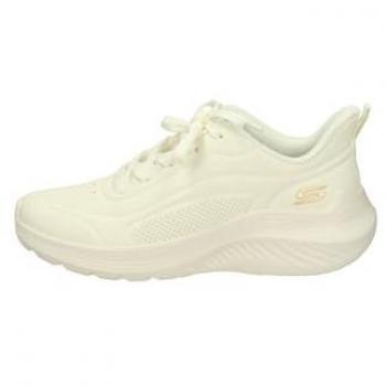 Skechers Bobs Squad Waves Damen Sneaker mit Memory Foam, Weiß, Größe 37