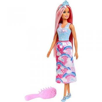 Barbie Princesse aux Cheveux Roses et Blonds