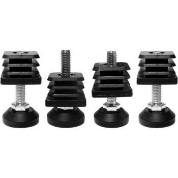 Ensemble de 4 Embouts Carrés pour Chaises et Tables