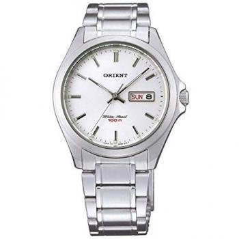 Orient Quarzo Analogico Uomo FUG0Q004W6 Cinturino Acciaio Inox
