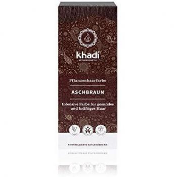 Khadi Aschbraun Pflanzenhaarfarbe 100g