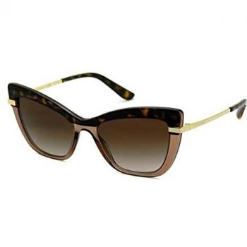 Havana Brown DG4374 Dolce & Gabbana Occhiali da Sole Donna 54mm