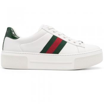 Sneakers Ace Gucci in pelle bianca Taglia 39
