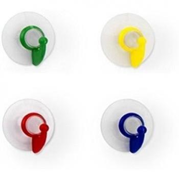 Inofix Colgadores Ventosa Colores