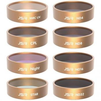Set de Lentes Filtro Estrella + CPL + UV + ND4/8/16/32 – Modelo X8 SE