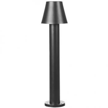 Aluminum LED Garden Path Bollard Light 60 cm Black