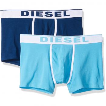 Diesel UMBX-DAMIENTWOPACK, Calzoncillos de Hombre, Multicolor (Estate Blue/Sky)