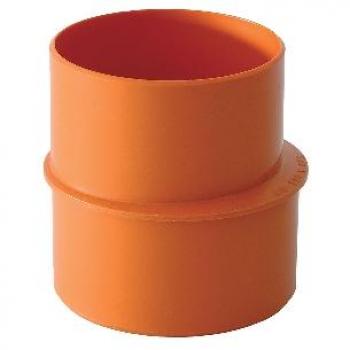 Tube PVC Orangé 140 mm x 160 mm – Raccord