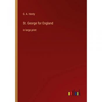 St. George for England: in large print