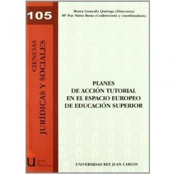Planes de acción tutorial en el espacio europeo de educación superior (Tapa blanda).