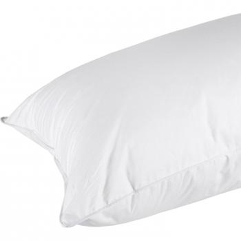 Aloe Vera Goose Feather and Down Pillow (48 x 74 cm, White)