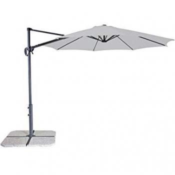 Doppler Pendelschirm „Ravenna Smart 300“ – 300 cm Ø, 360° Drehung