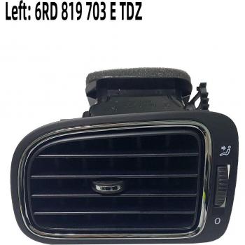 Matte Black AC Outlet Vent for VW Polo 6RD819728 6RD819703 6RD819704