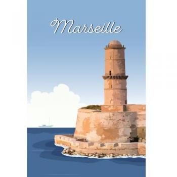 Toile Marine 45 × 65 cm