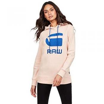 G-Star Raw Kapuzenpullover Boyfriend Diamond Line Rosa Loose Fit M