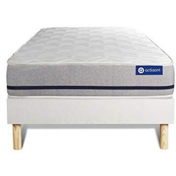 Actimemo 80x200cm Matratze mit Lattenrost und Memory-Schaum